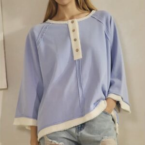 blue Henley
