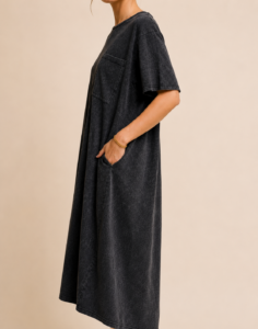 side of the dress