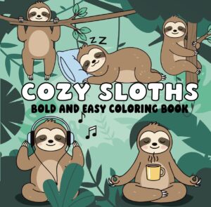 Cozy Sloths Coloring Book Slots