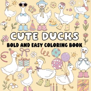 Cute Ducks Bold and Easy
